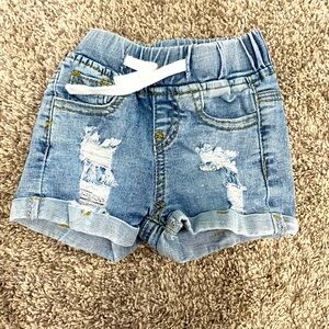 Little Bipsy Distressed Jean Shorts